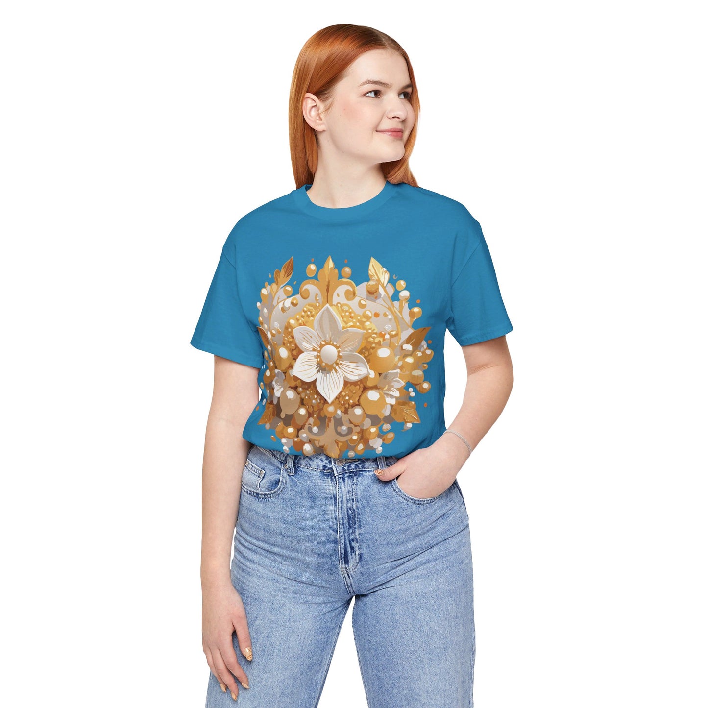 Natural Cotton Tee Shirt - Queen Collection