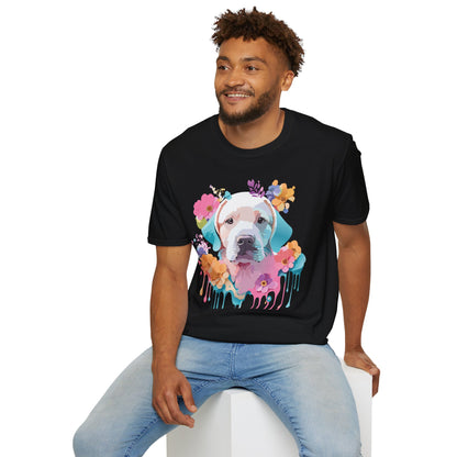 Dog Shirt Unisex Animal Tee Softstyle Gildan 64000 Short Sleeve Tee