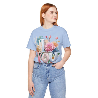 Natural Cotton Tee Shirt - Love story Collection Printify