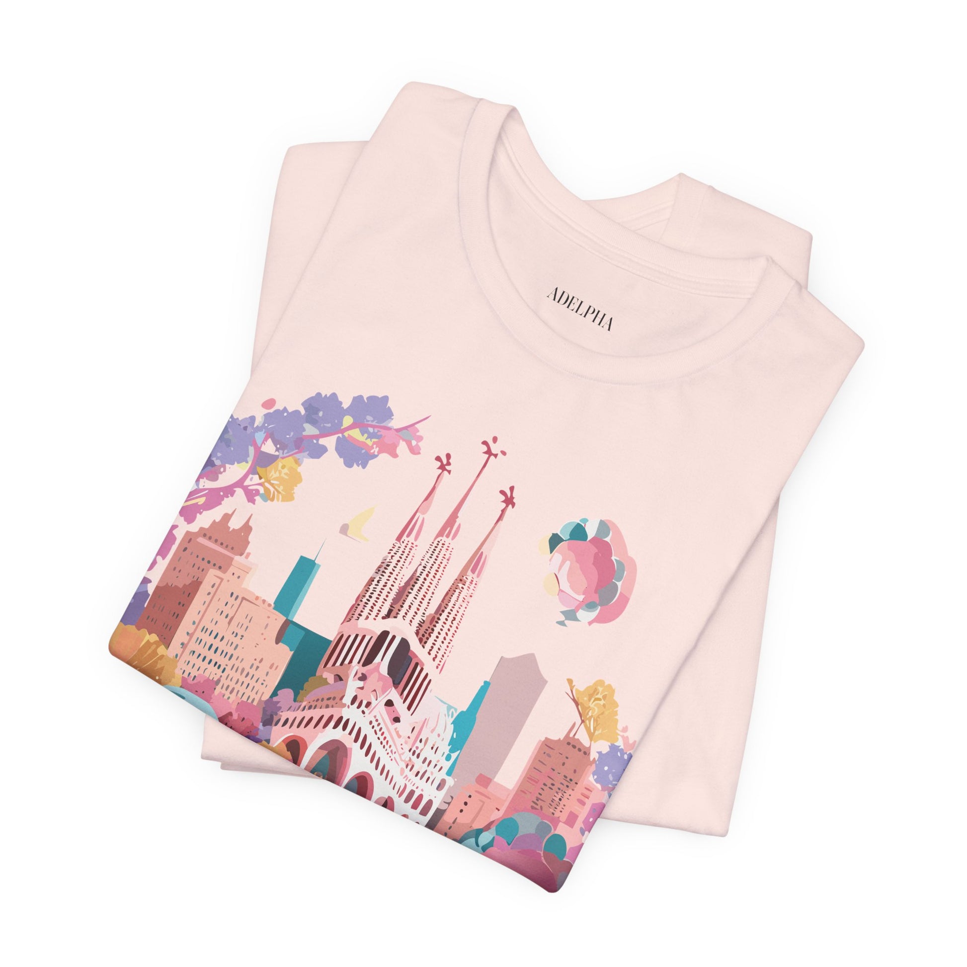 Tourist Shirt, Shirt with Barcelona - ADELPHA