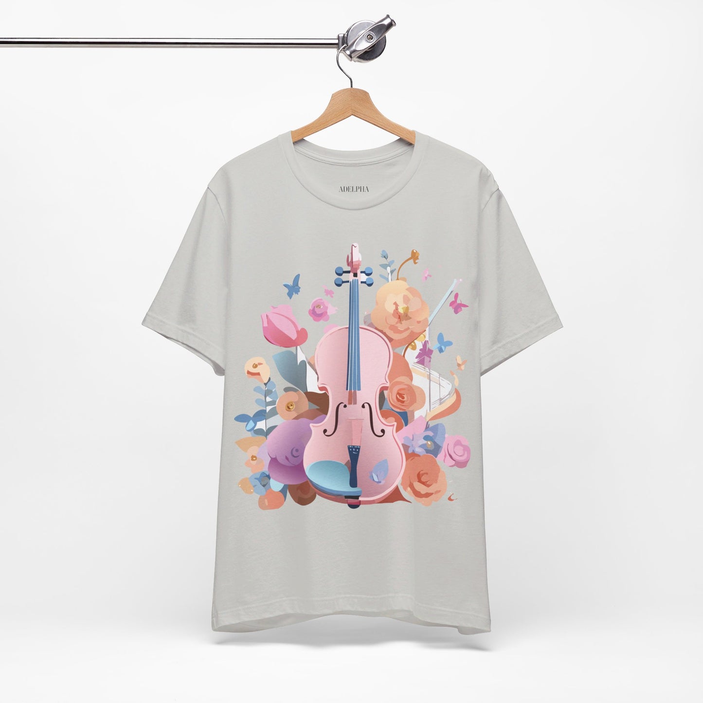 Natural Cotton Tee Shirt - Music collection