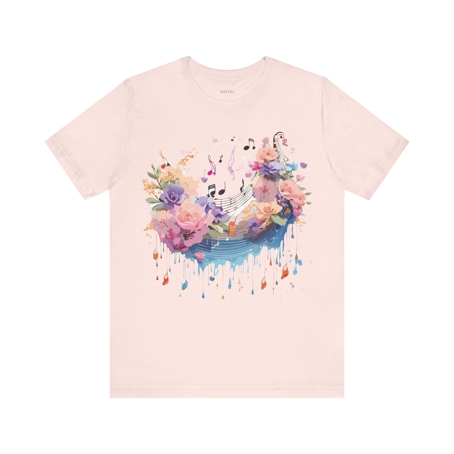 Natural Cotton Tee Shirt - Music collection