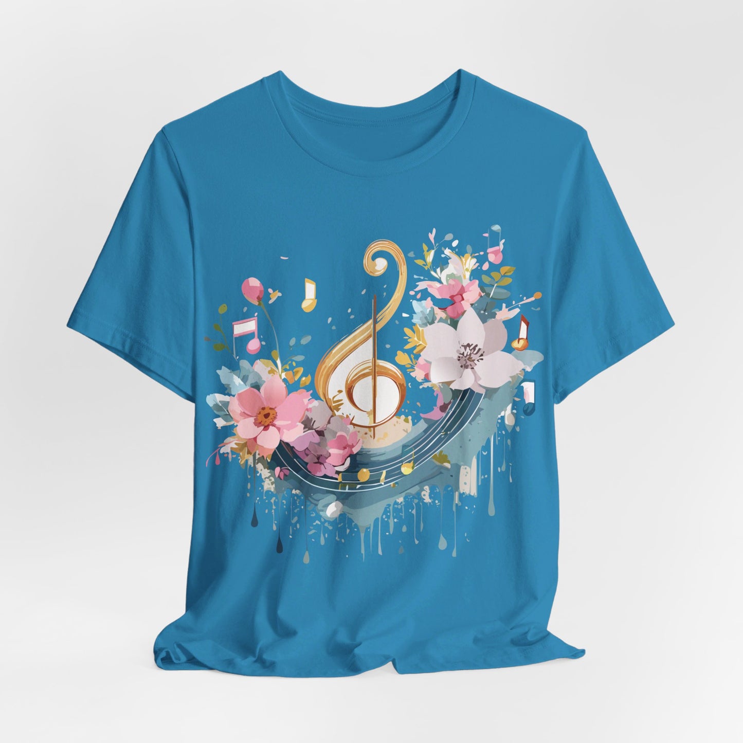 T-shirt en coton naturel - Collection Musique