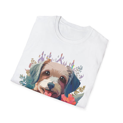 Dog Shirt Unisex Animal Tee Gildan Softstyle 64000 Short Sleeve Tee