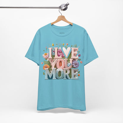 Natural Cotton Tee Shirt - Love story Collection Printify
