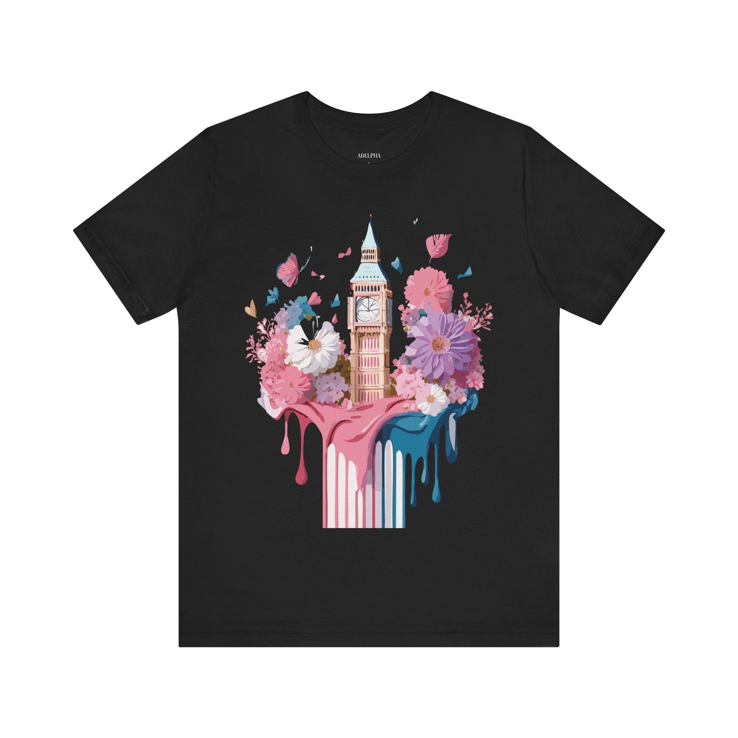 Natural Cotton Tee Shirt - Beautiful Places Collection - London