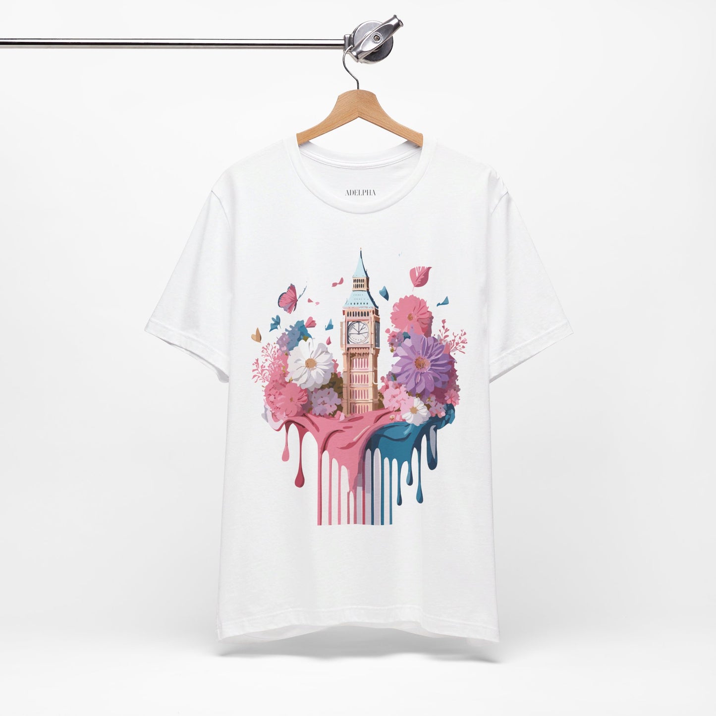 Natural Cotton Tee Shirt - Beautiful Places Collection - London