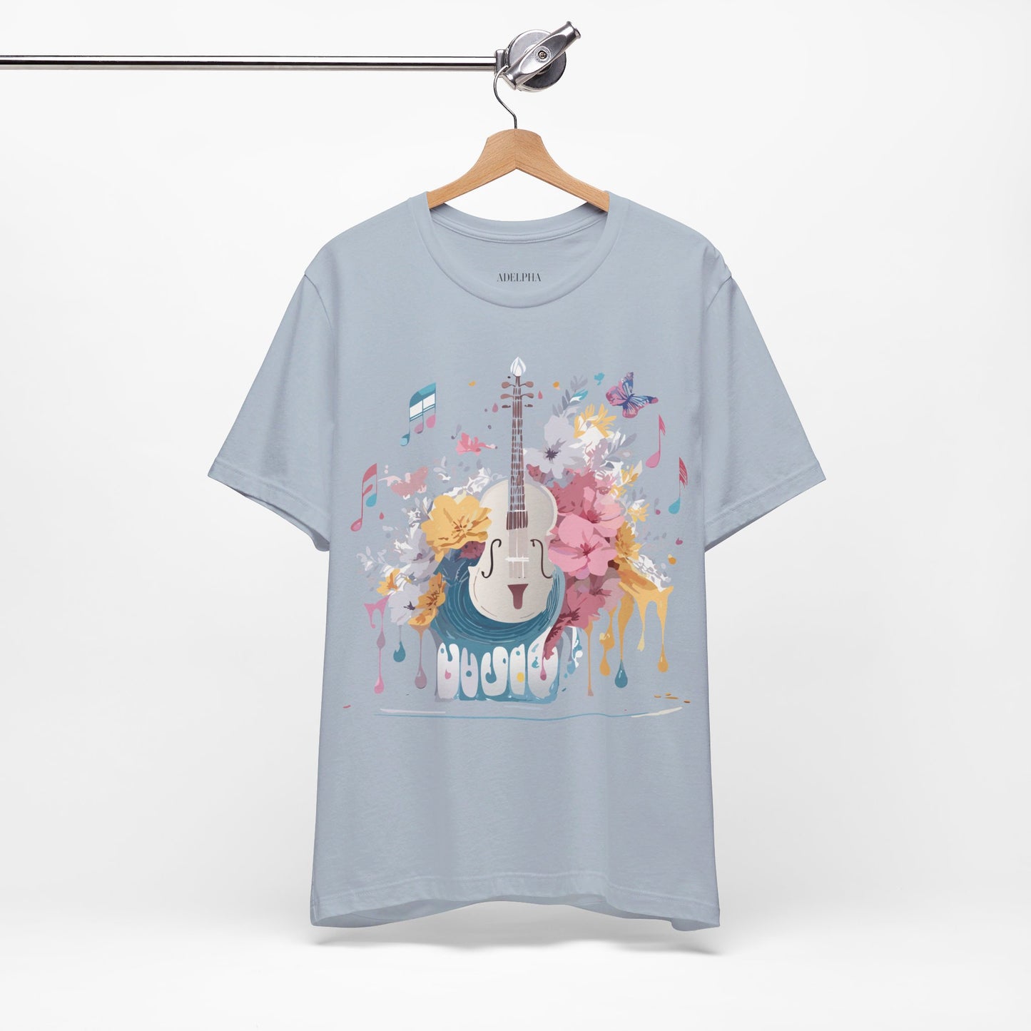 Natural Cotton Tee Shirt - Music collection