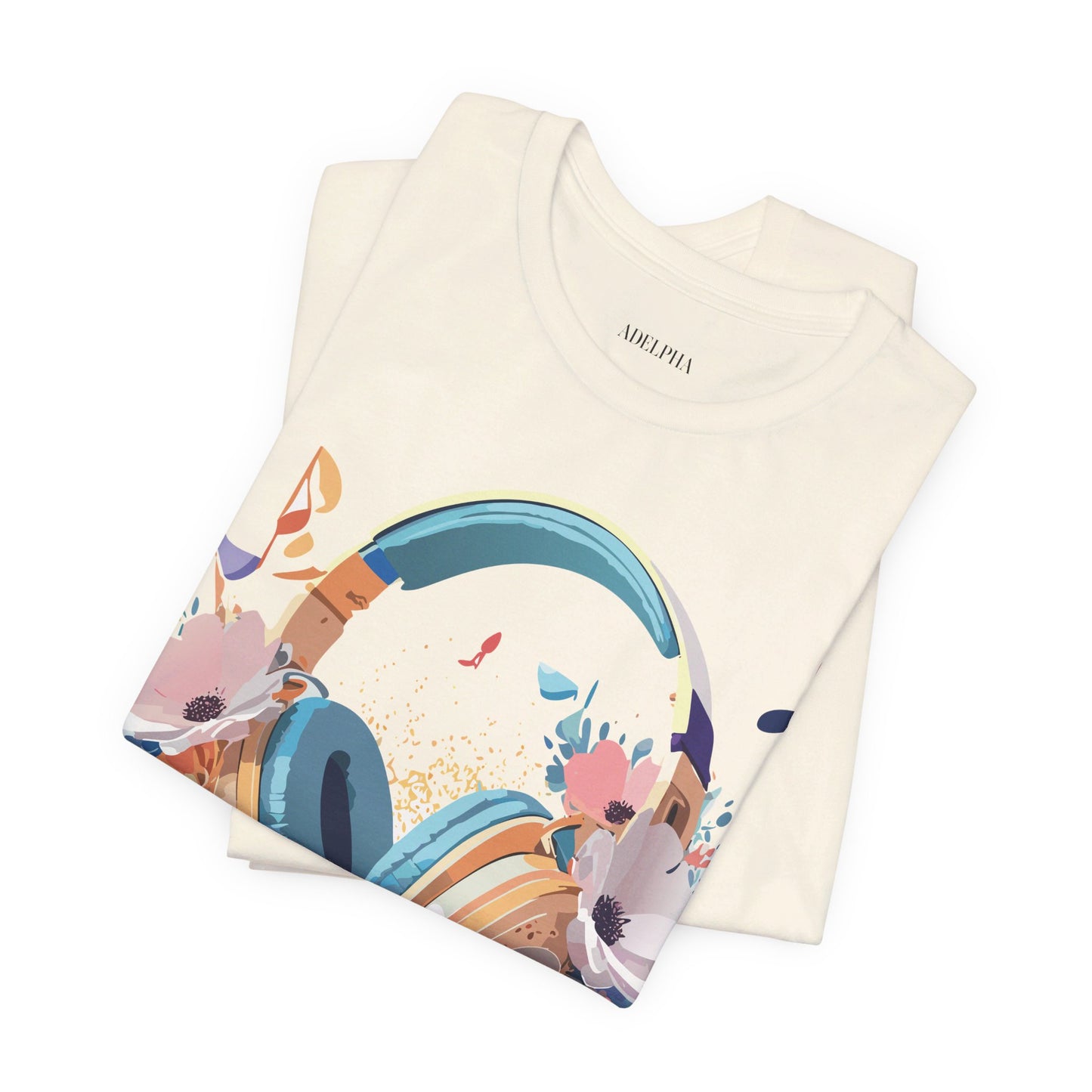 T-shirt en coton naturel - Collection Musique