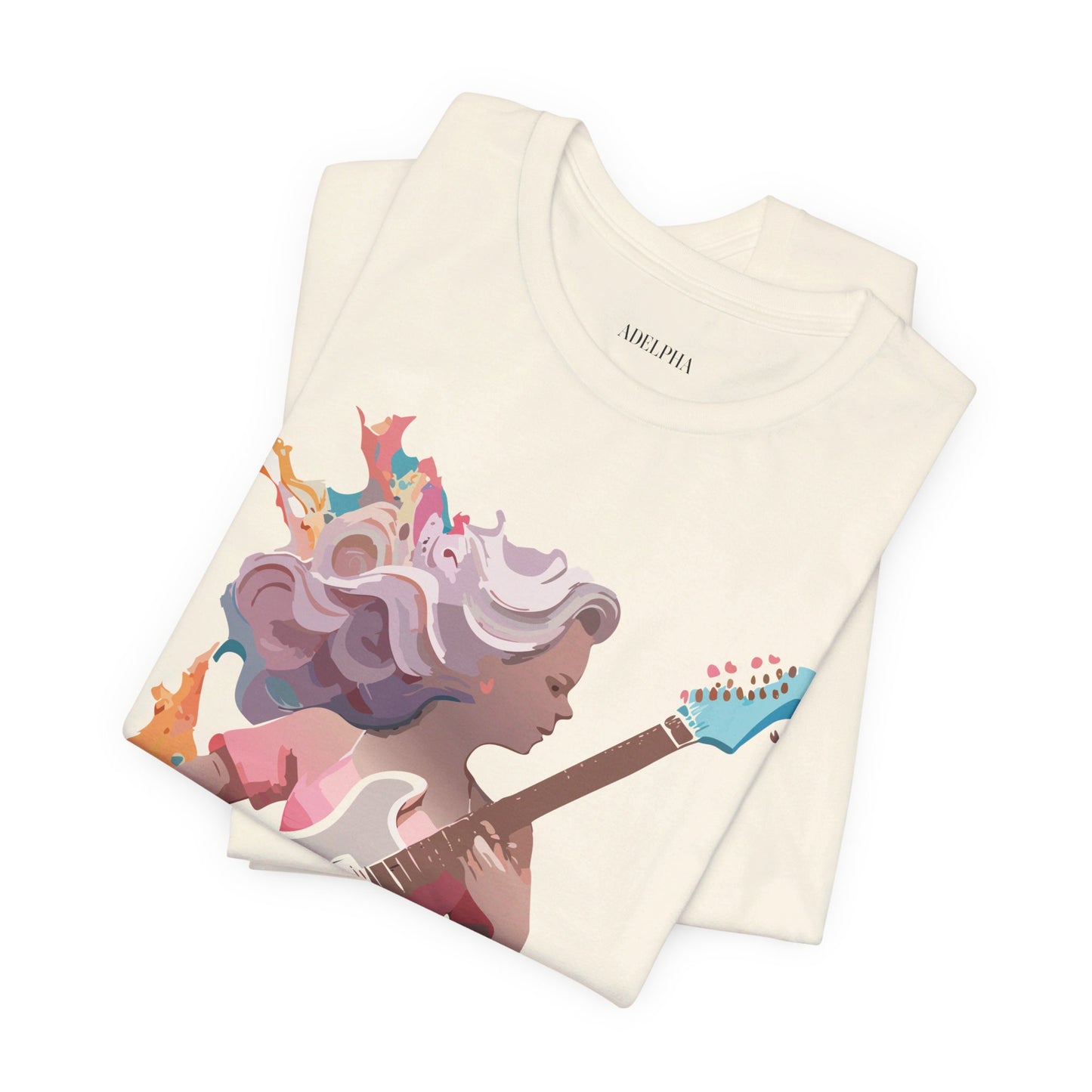 T-shirt en coton naturel - Collection Musique