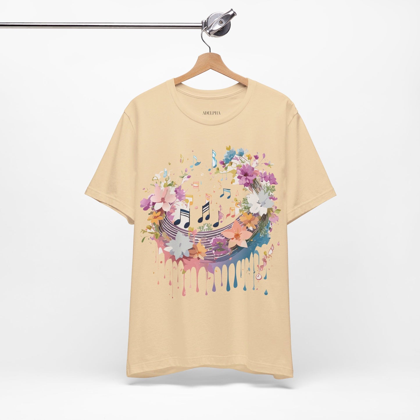 Natural Cotton Tee Shirt - Music collection