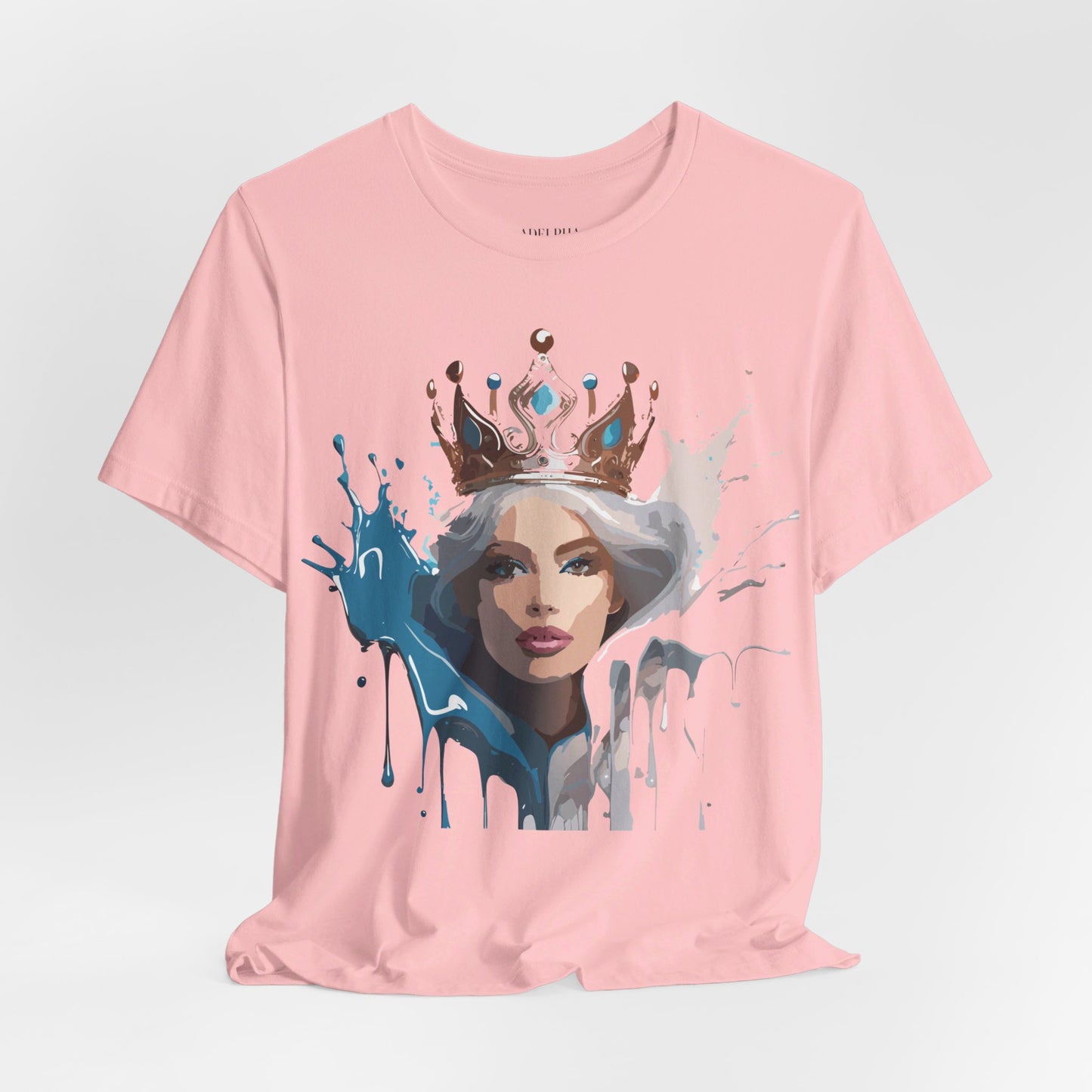 T-Shirt aus natürlicher Baumwolle – Queen Collection