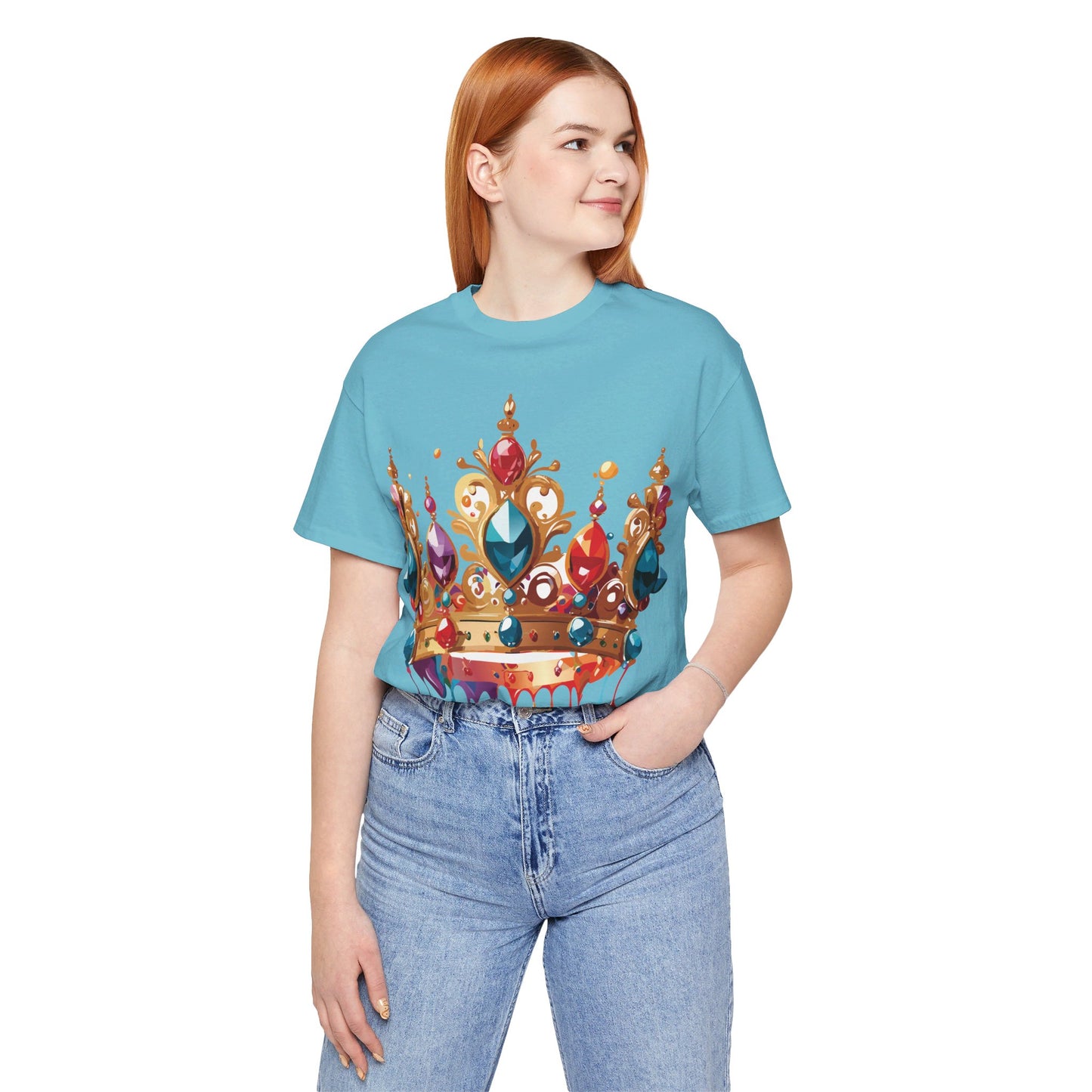 T-Shirt aus natürlicher Baumwolle – Queen Collection