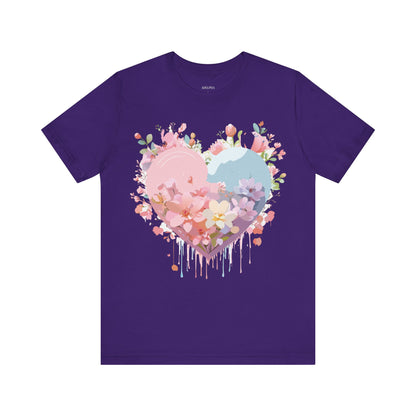 Natural Cotton Tee Shirt - Love Story Collection Printify