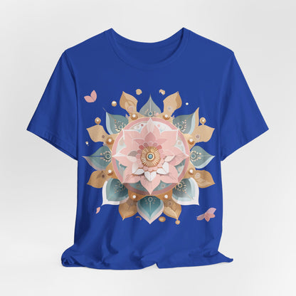 Natural Cotton Tee Shirt - Medallion Collection Printify