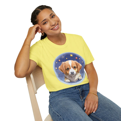 Unisex Gildan Softstyle 64000 Dog Shirt Tee Ring Spun Cotton