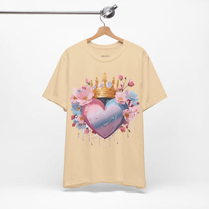 Natural Cotton Tee Shirt - Love story Collection Printify