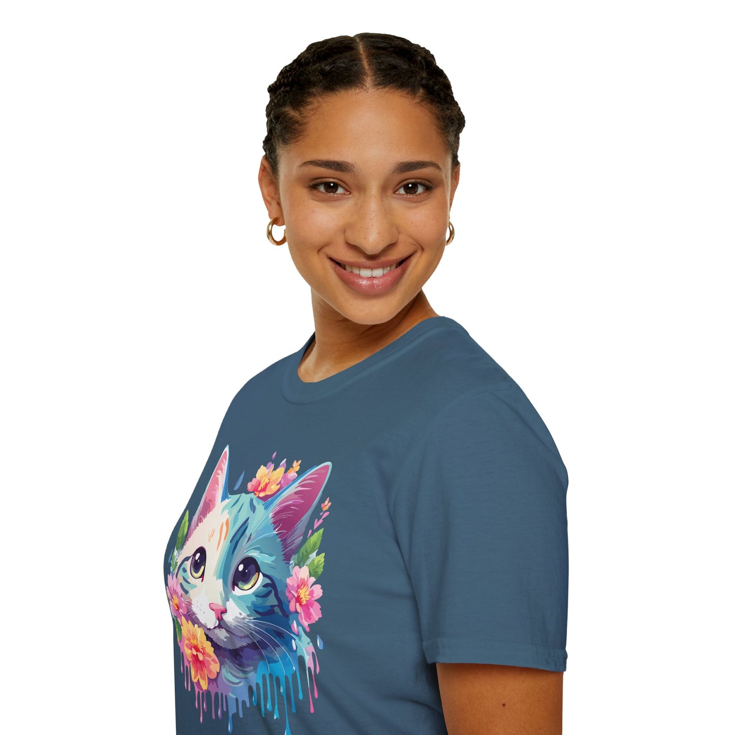 Cat Shirt, Shirt with Cat, Cats Tee, Kitten Tee
