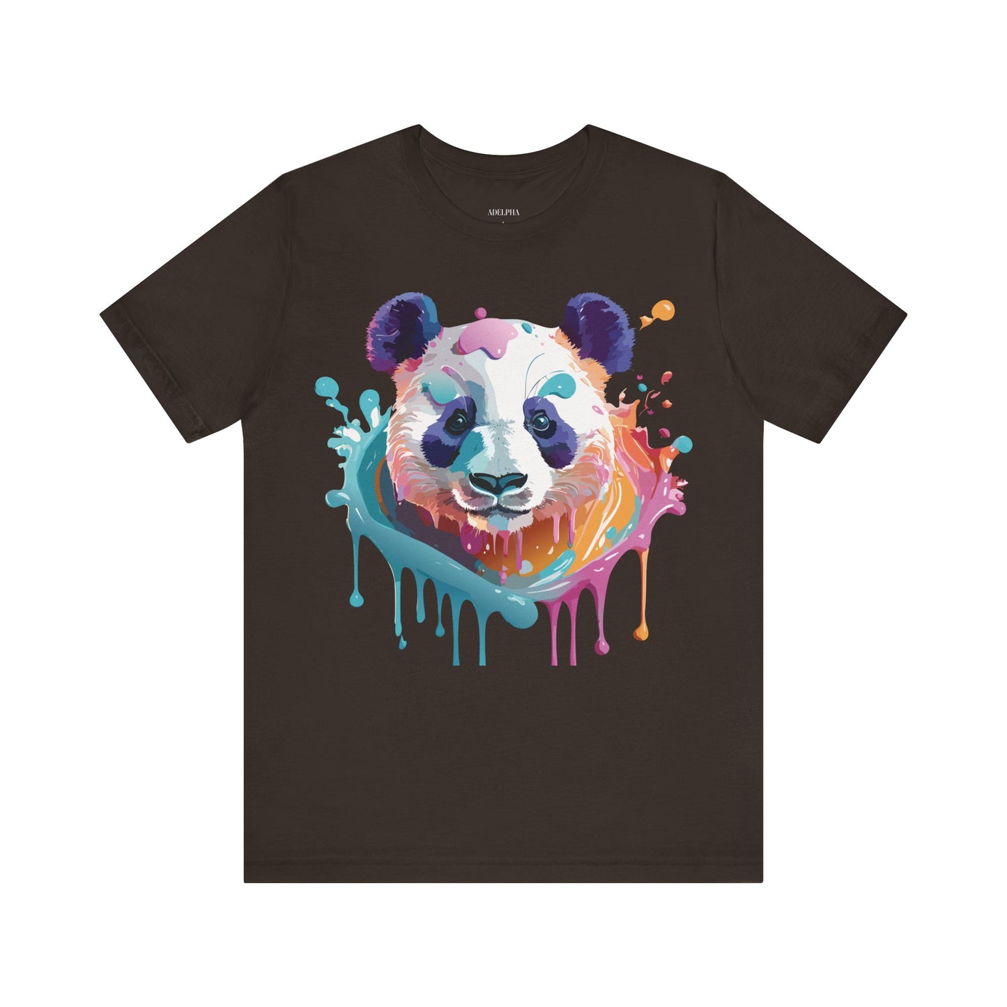 T-Shirt aus natürlicher Baumwolle mit Panda