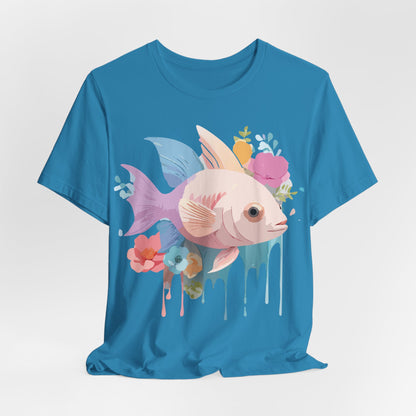 Shirt with Animals | Fish Printify