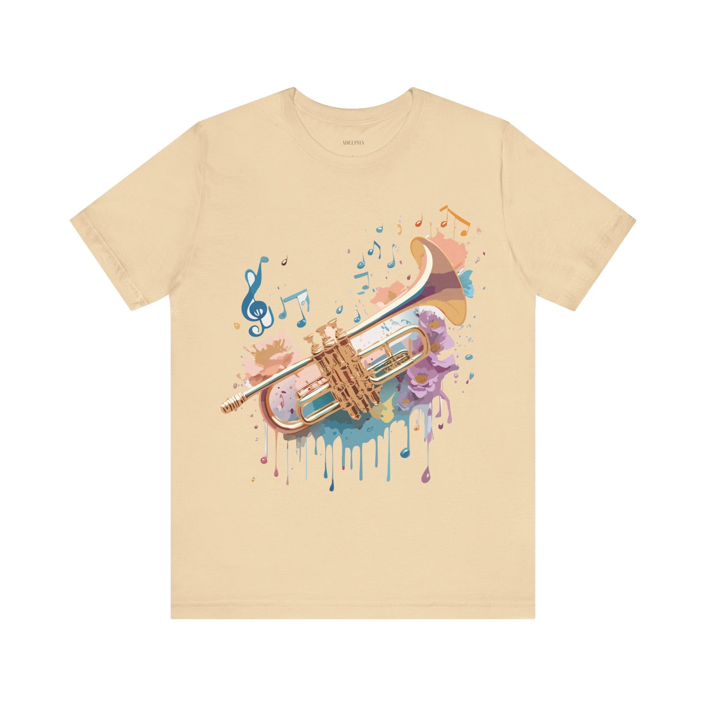 Natural Cotton Tee Shirt - Music collection