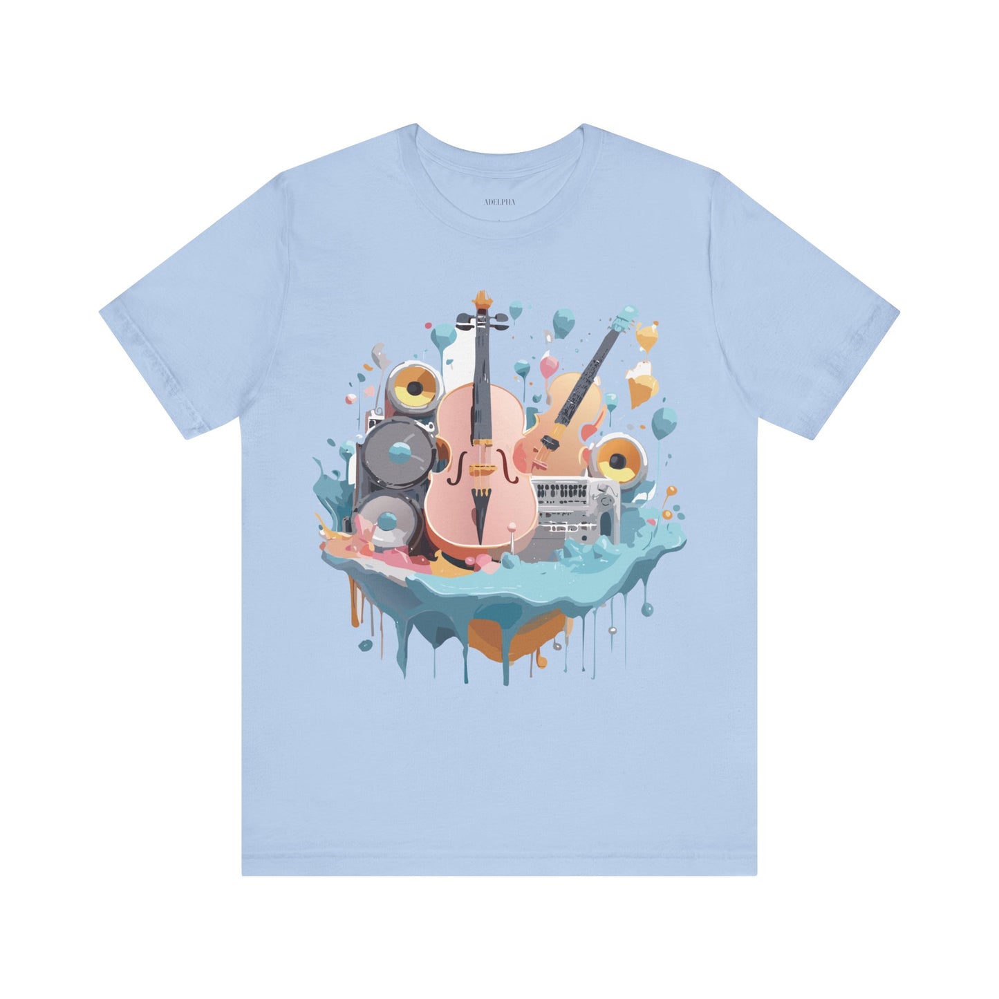 T-shirt en coton naturel - Collection Musique