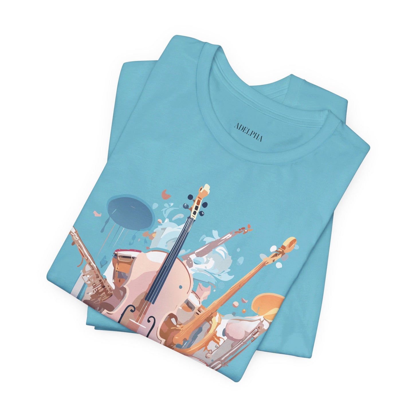 Natural Cotton Tee Shirt - Music collection