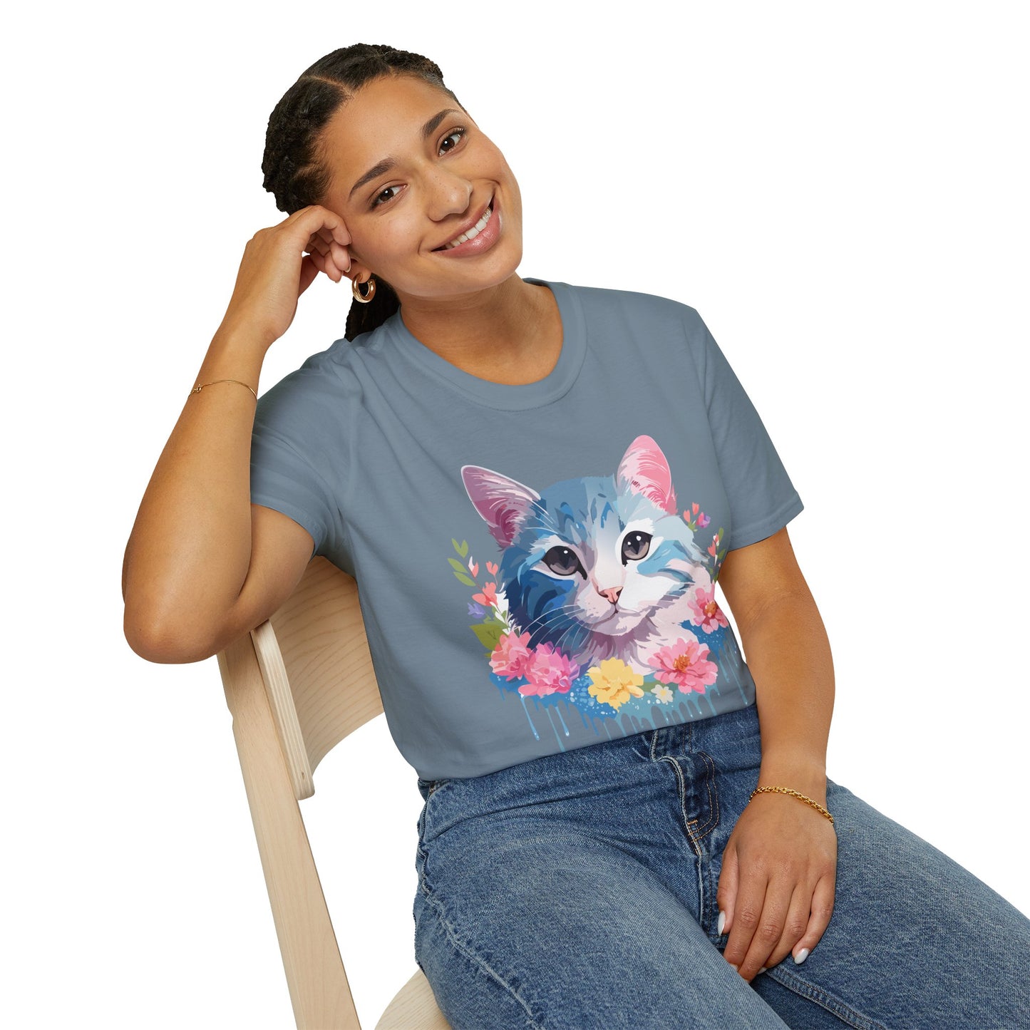 Cat Shirt, Shirt with Cat, Cats Tee, Kitten Tee