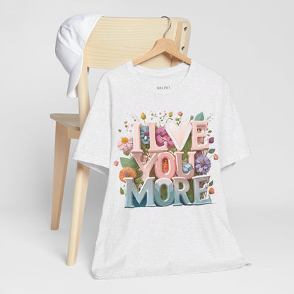 Natural Cotton Tee Shirt - Love story Collection Printify