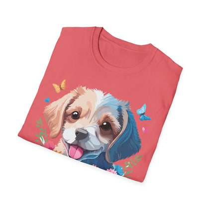 Dog Shirt Unisex Softstyle Tee Gildan 64000 100 Percent Ring Spun Cotton