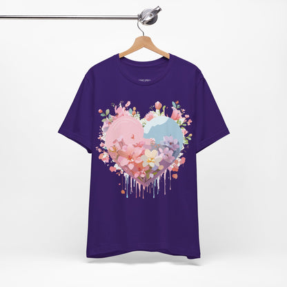 Natural Cotton Tee Shirt - Love Story Collection Printify
