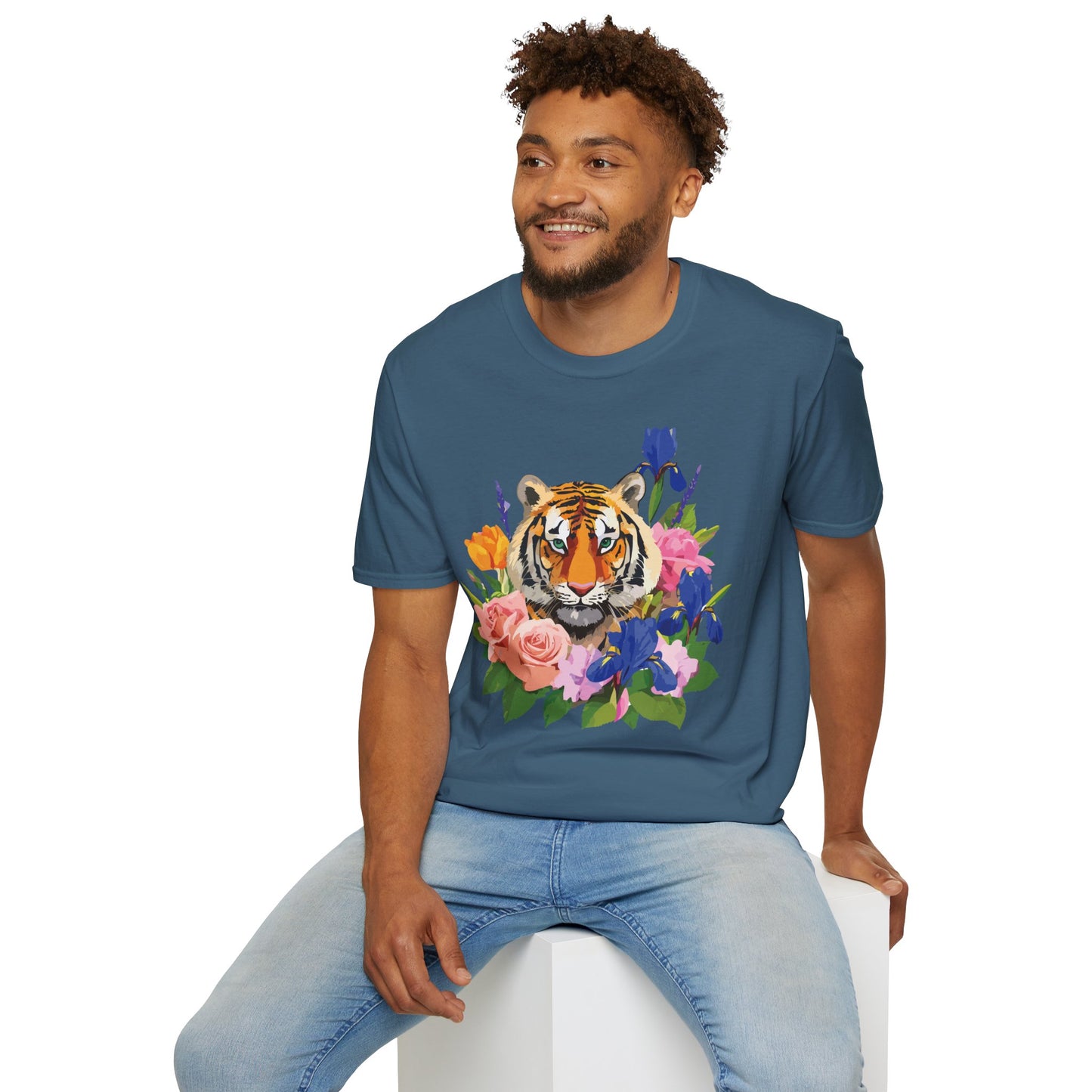 Tiger Shirt, Shirt with Tiger, Animal Tee, Shirt with Animals