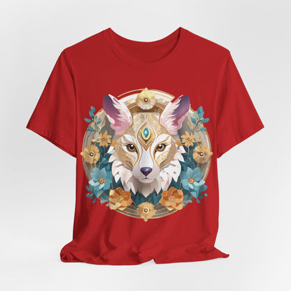 Natural Cotton Tee Shirt - Medallion Collection Printify