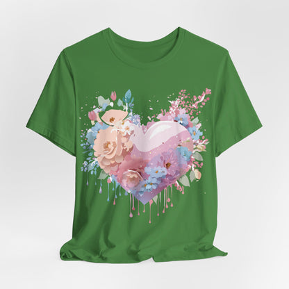 Natural Cotton Tee Shirt - Love Story Collection Printify