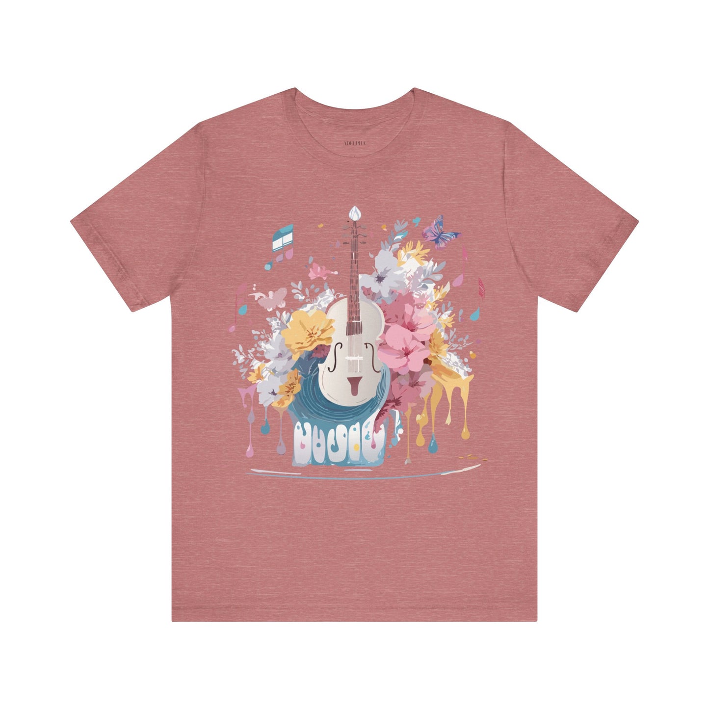 Natural Cotton Tee Shirt - Music collection