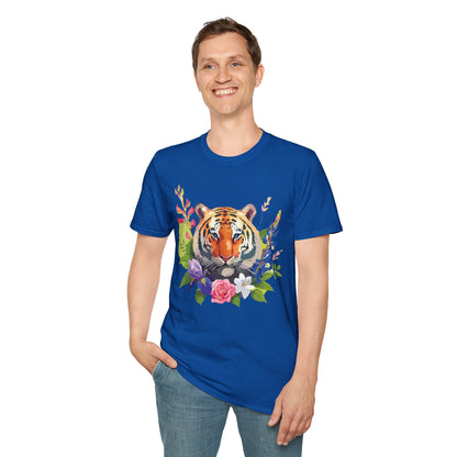 Tiger Shirt Unisex Gildan Softstyle Tee 100 Percent Ring Spun Cotton