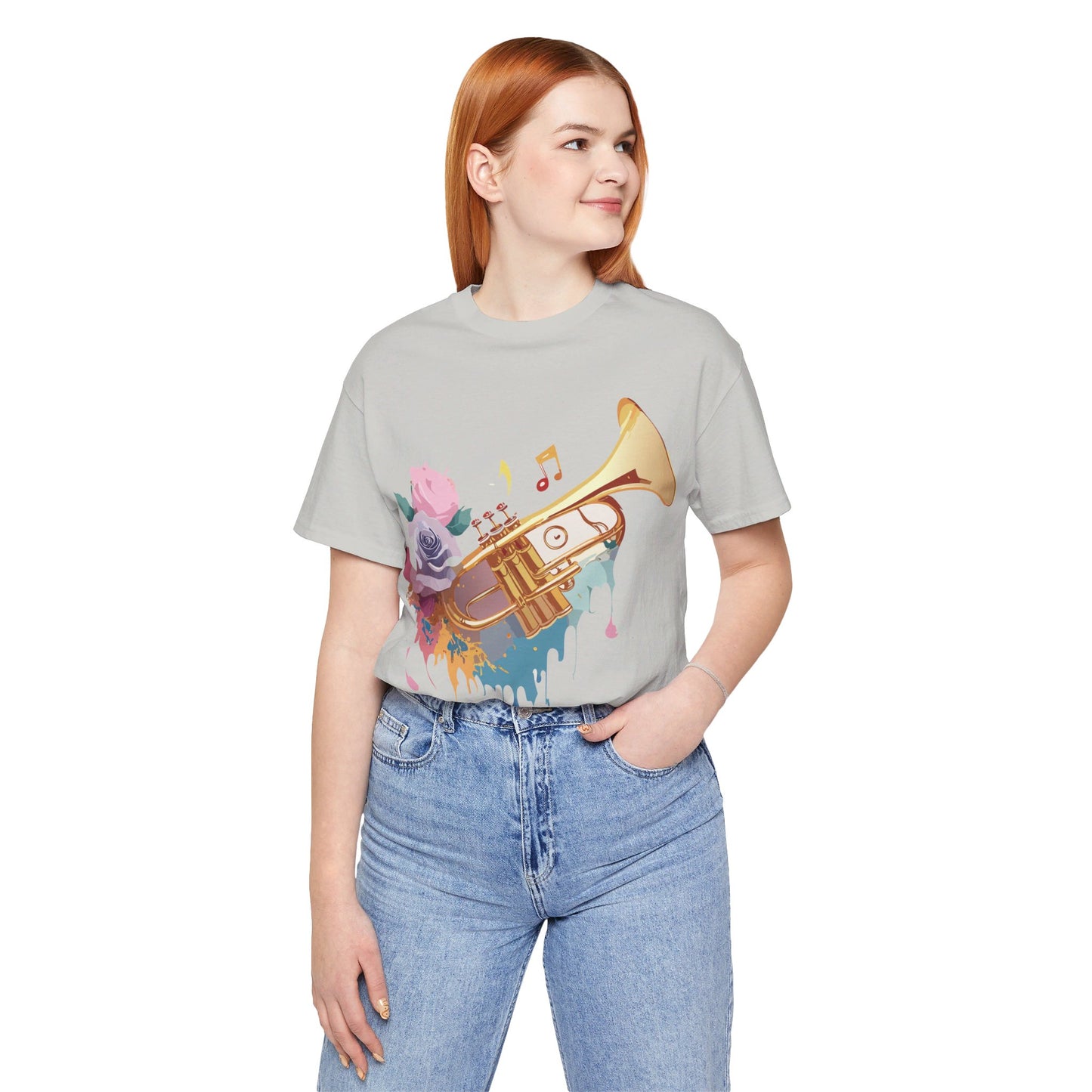 Natural Cotton Tee Shirt - Music collection