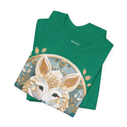 Natural Cotton Tee Shirt - Medallion Collection Printify