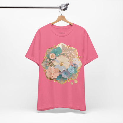Natural Cotton Tee Shirt - Medallion Collection Printify