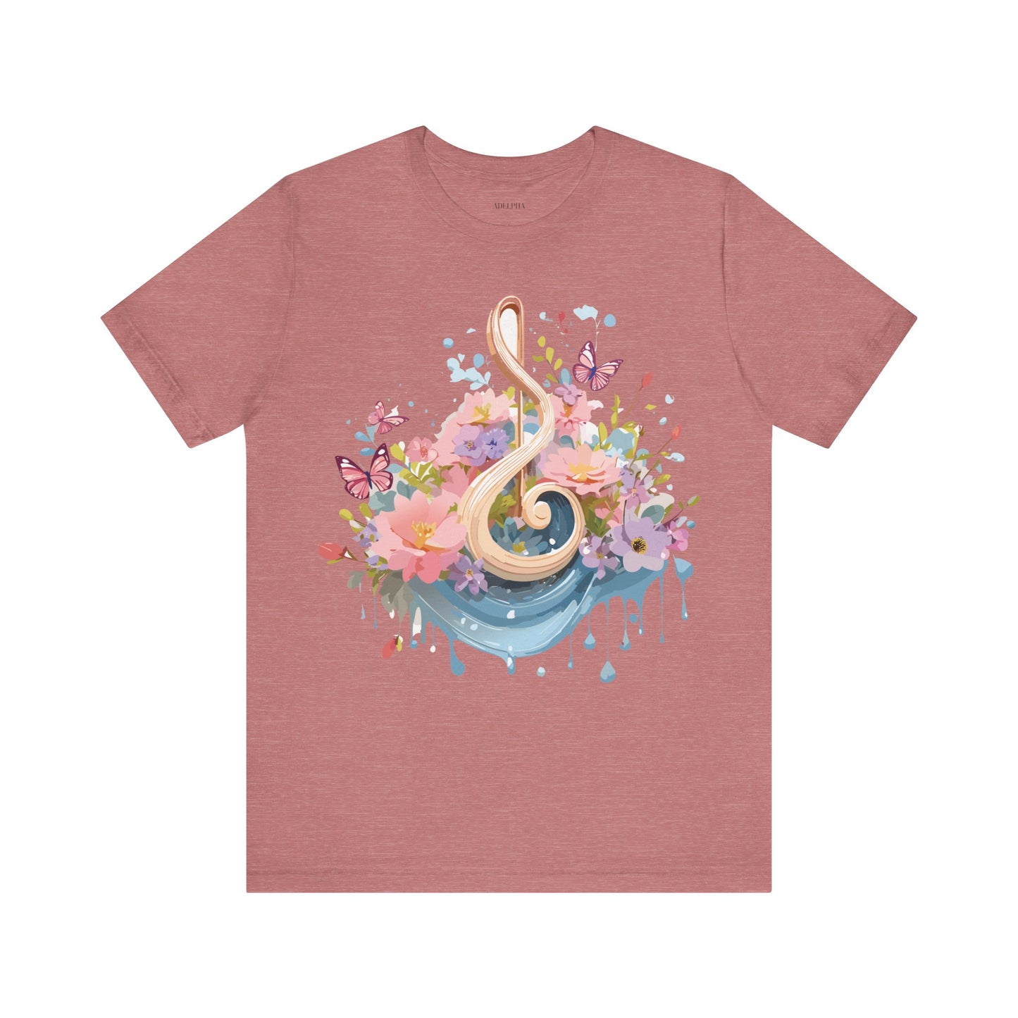 T-shirt en coton naturel - Collection Musique