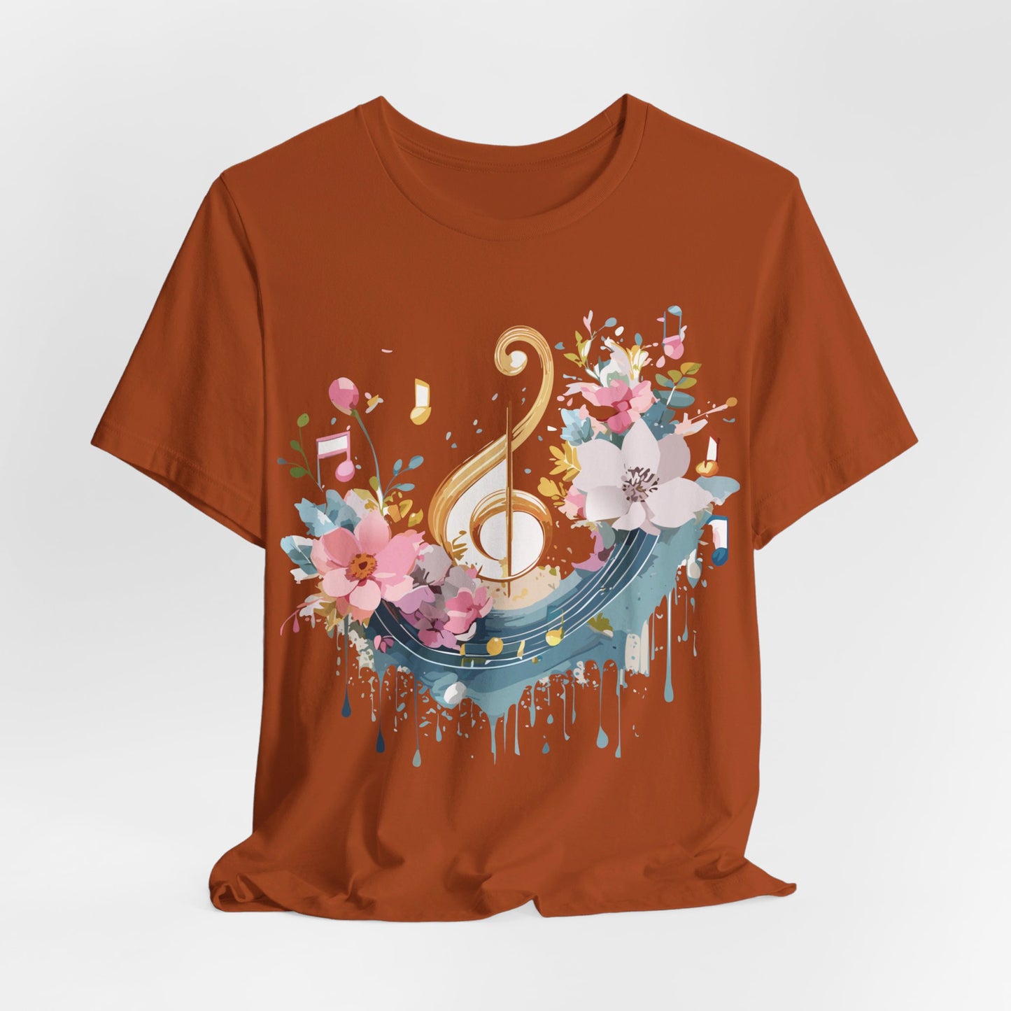 T-shirt en coton naturel - Collection Musique