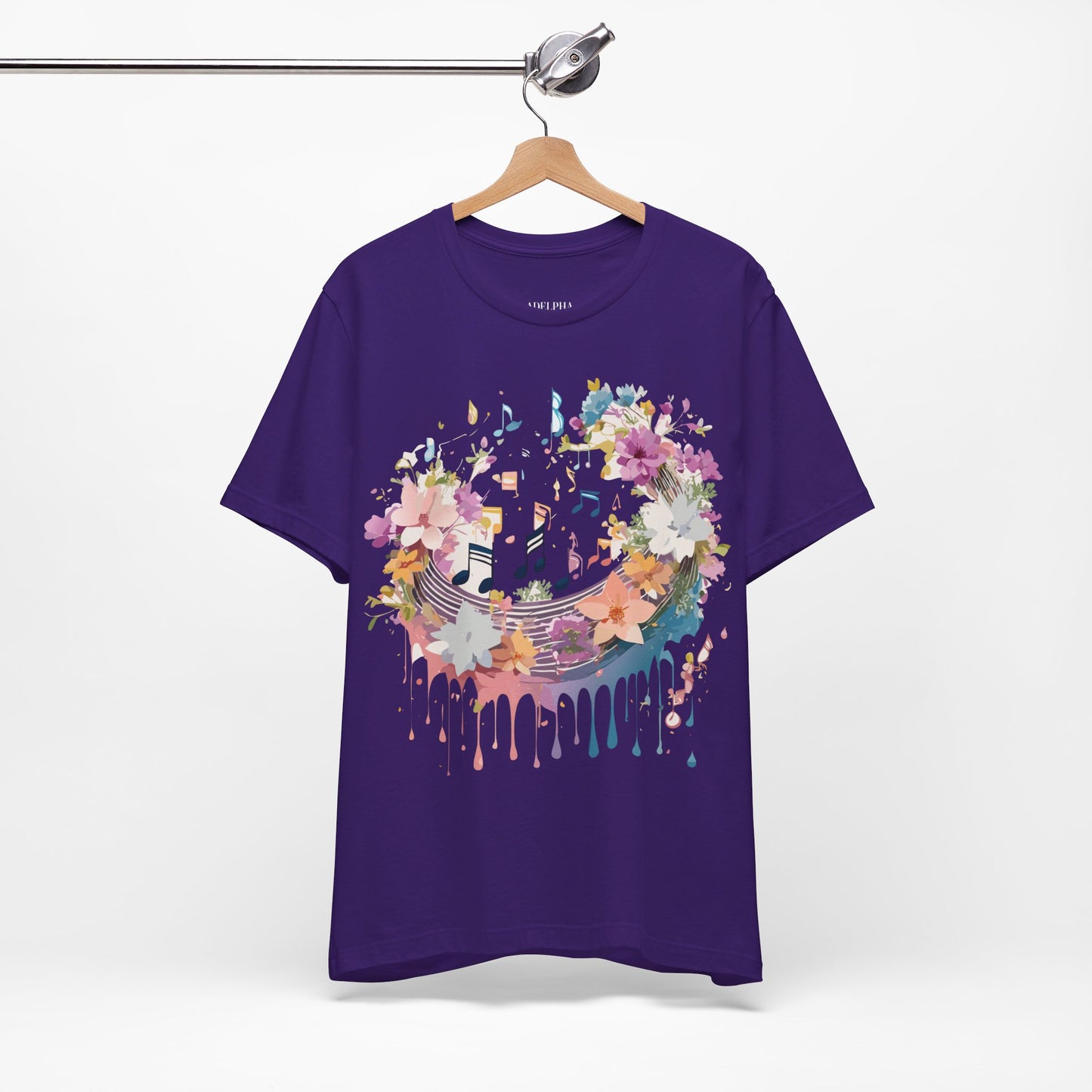 Natural Cotton Tee Shirt - Music Collection