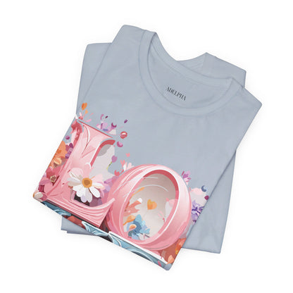 Natural Cotton Tee Shirt - Love story Collection Printify