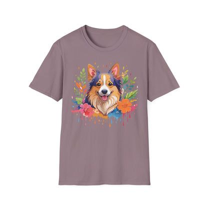 Dog Shirt Unisex Animal Tee Softstyle Gildan 64000 Cotton Tee