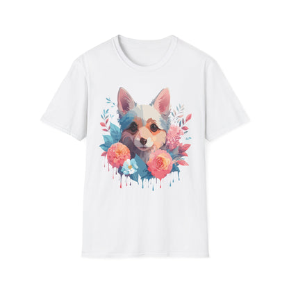 Dog Shirt Unisex Animal Print Tee With Cute Dog Designs And Comfort