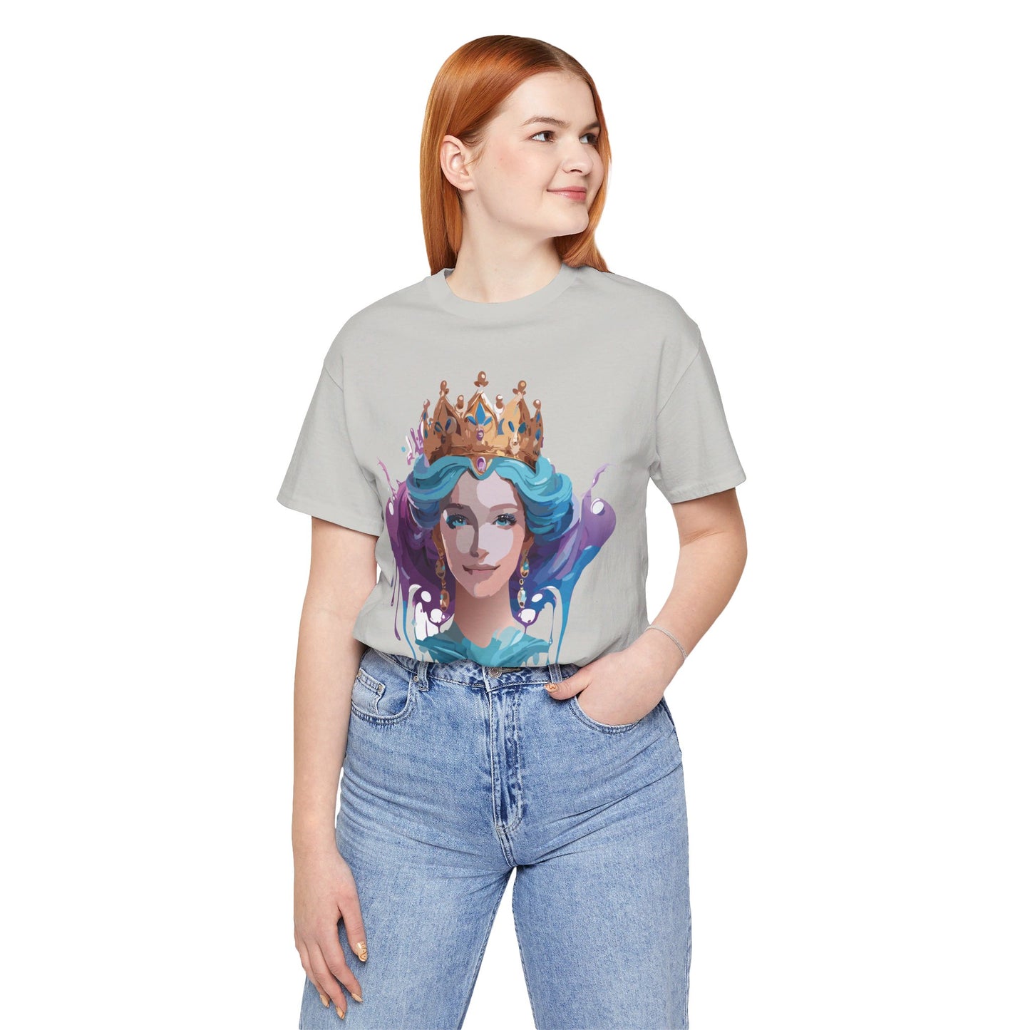 Natural Cotton Tee Shirt - Queen Collection