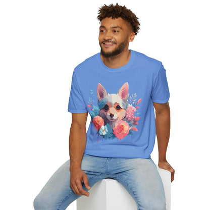 Dog Shirt Unisex Animal Print Tee With Cute Dog Designs And Comfort