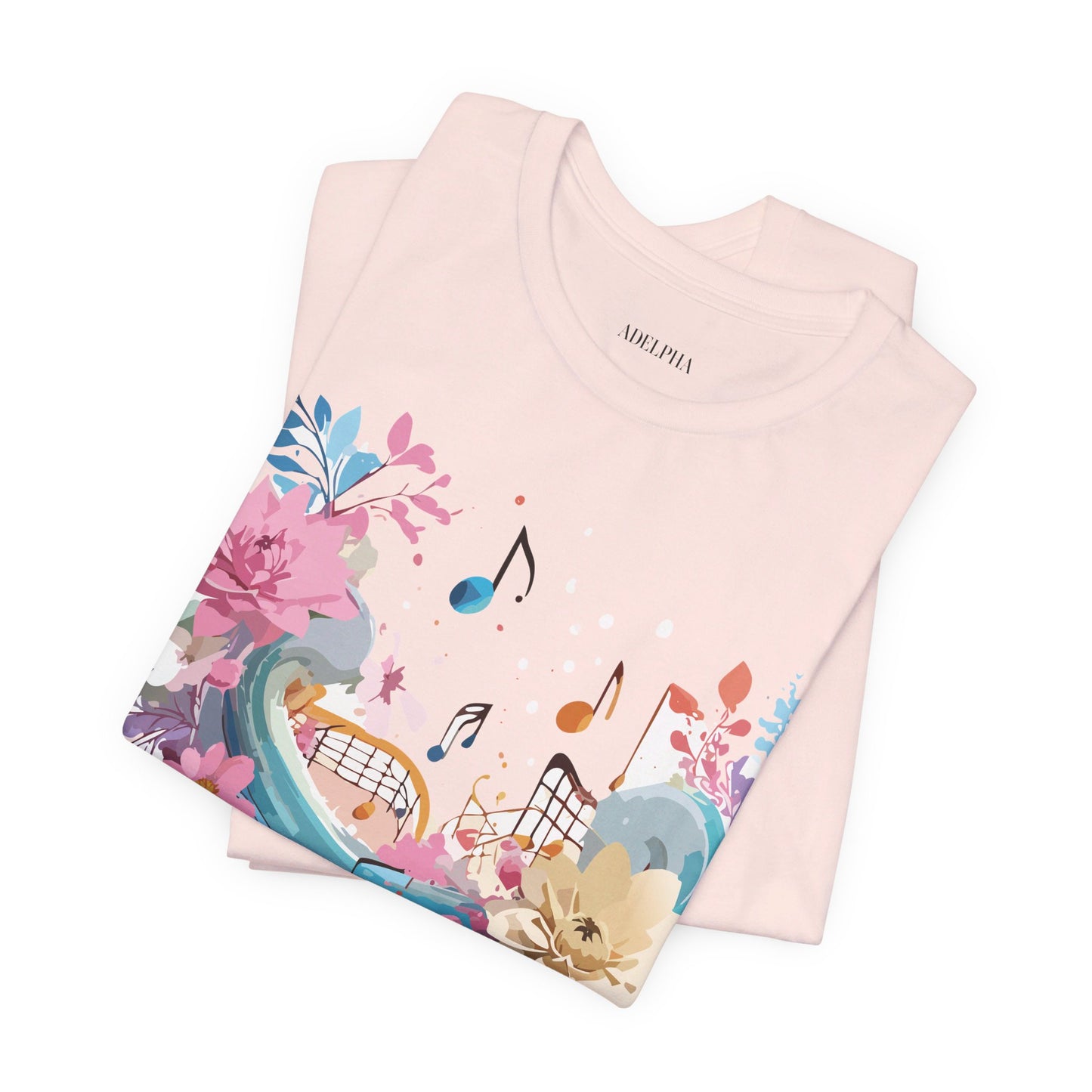 Natural Cotton Tee Shirt - Music collection