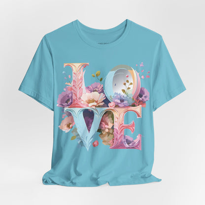 Natural Cotton Tee Shirt - Love story Collection Printify