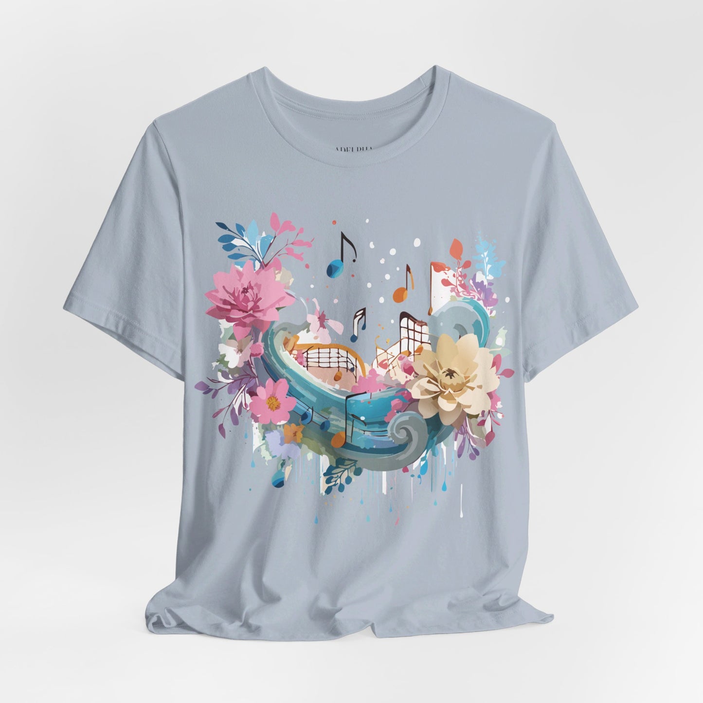 T-shirt en coton naturel - Collection Musique